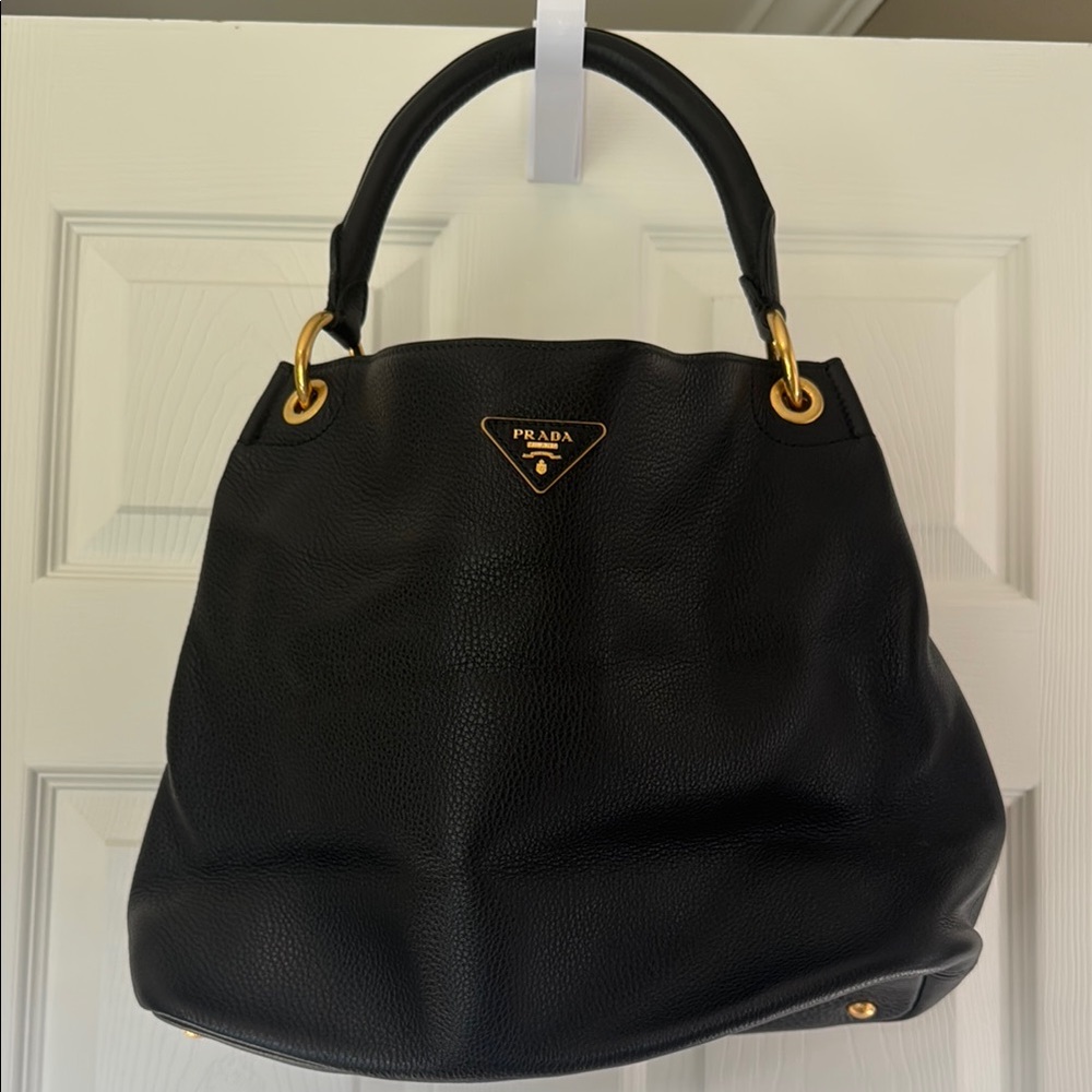 Prada Black Leather Women's Bag